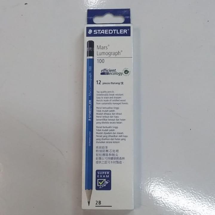Duniasekolah Pensil Staedtler 2B (isi 12 pcs)