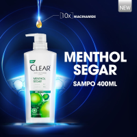 CLEAR Menthol Segar Sampo Anti Ketombe ScalpPro Technology Niacinamide 400ml – CLEAR Shampoo