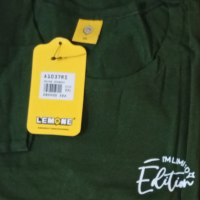 LEMONE Rayon Spandek 1037RS Kaos Jumbo big size 3XL santai kasual minimalis Lengan Panjang sablon warna pastel cantik modis bahan premium super halus lembut tebal melar bagus adem kualitas branded