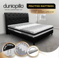Dunlopillo POLYTEX MATTRESS With Zipper and Roll Packed Box