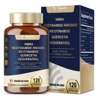 Totaria NMNH 500mg & Nicotinamide Riboside Suplemen Anti-Aging & NAD+ dengan Quercetin & Resveratrol 120 Kapsul