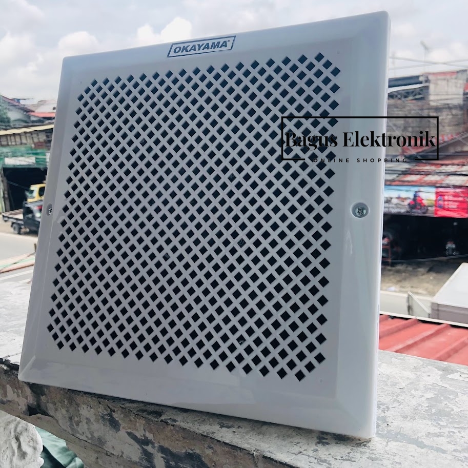 Exhaust Okayama Exhaust Fan 10 inch Ceiling Exhaust Fan 10 in Kipas Angin Hisap Plafon