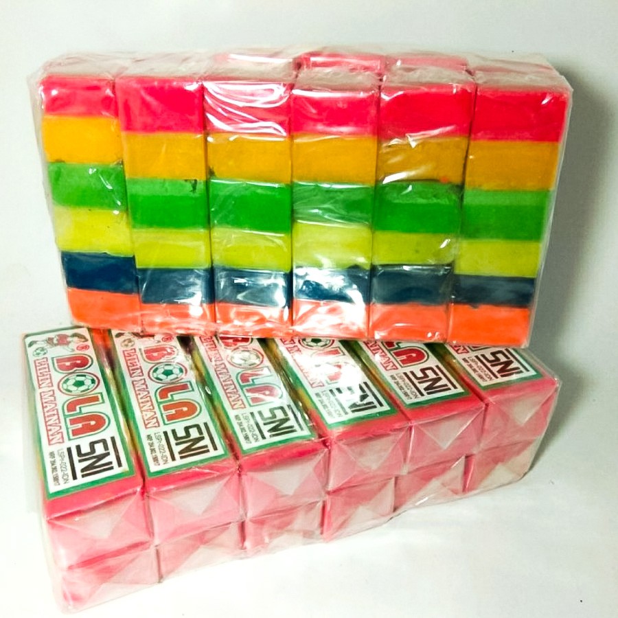 Lilin Mainan / Plastisin Kecil BOLA per pack