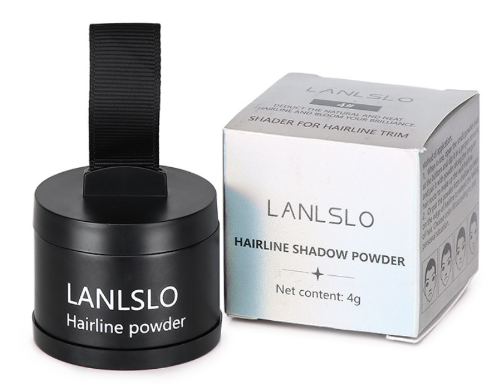 Hair Shadow Powder Bedak Penutup Garis Rambut Yang Tipis – Penebal Rambut Instan Bedak Hairline W...