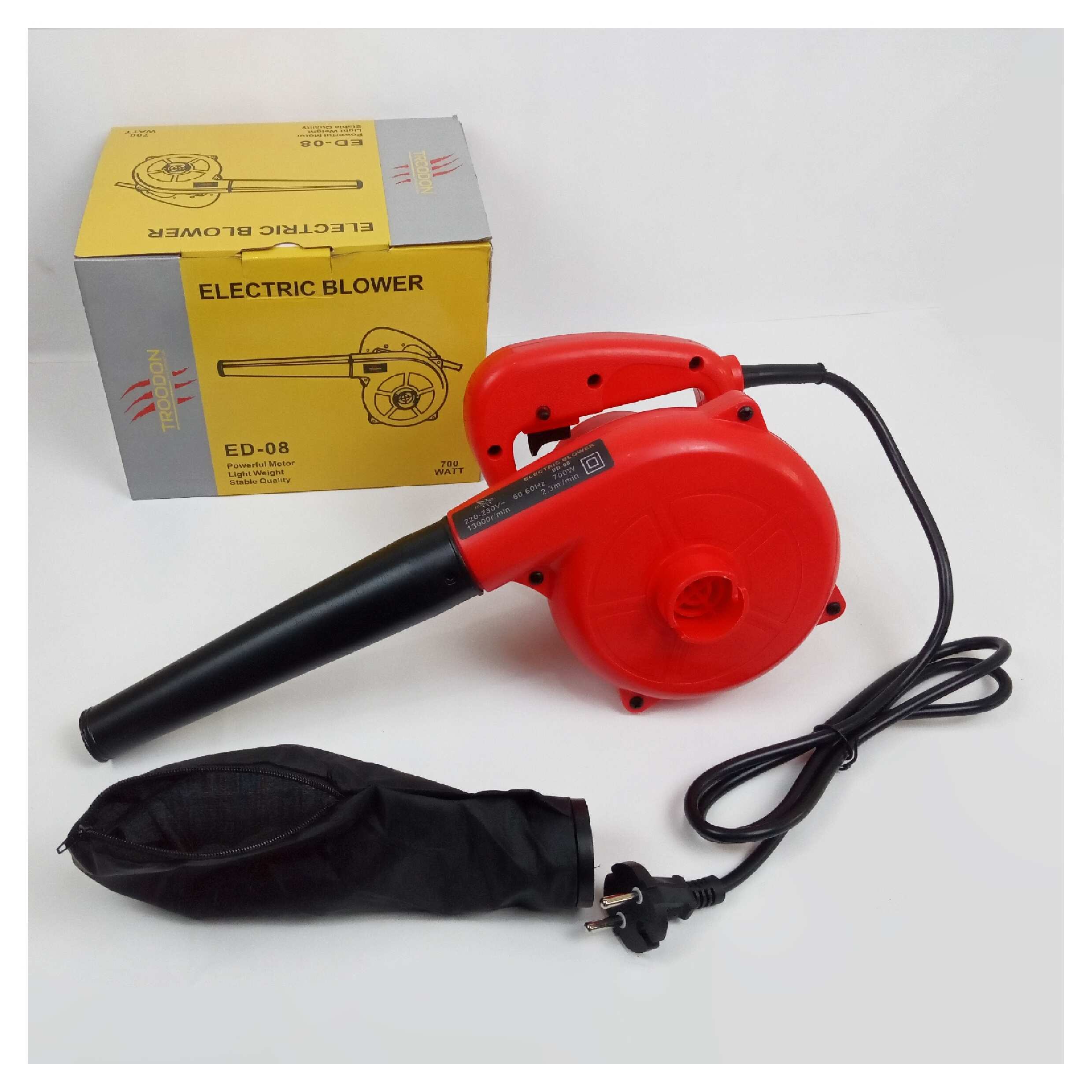 Mesin Blower Angin Elektrik 2IN1 Hand Blower Peniup dan Penghisap Debu