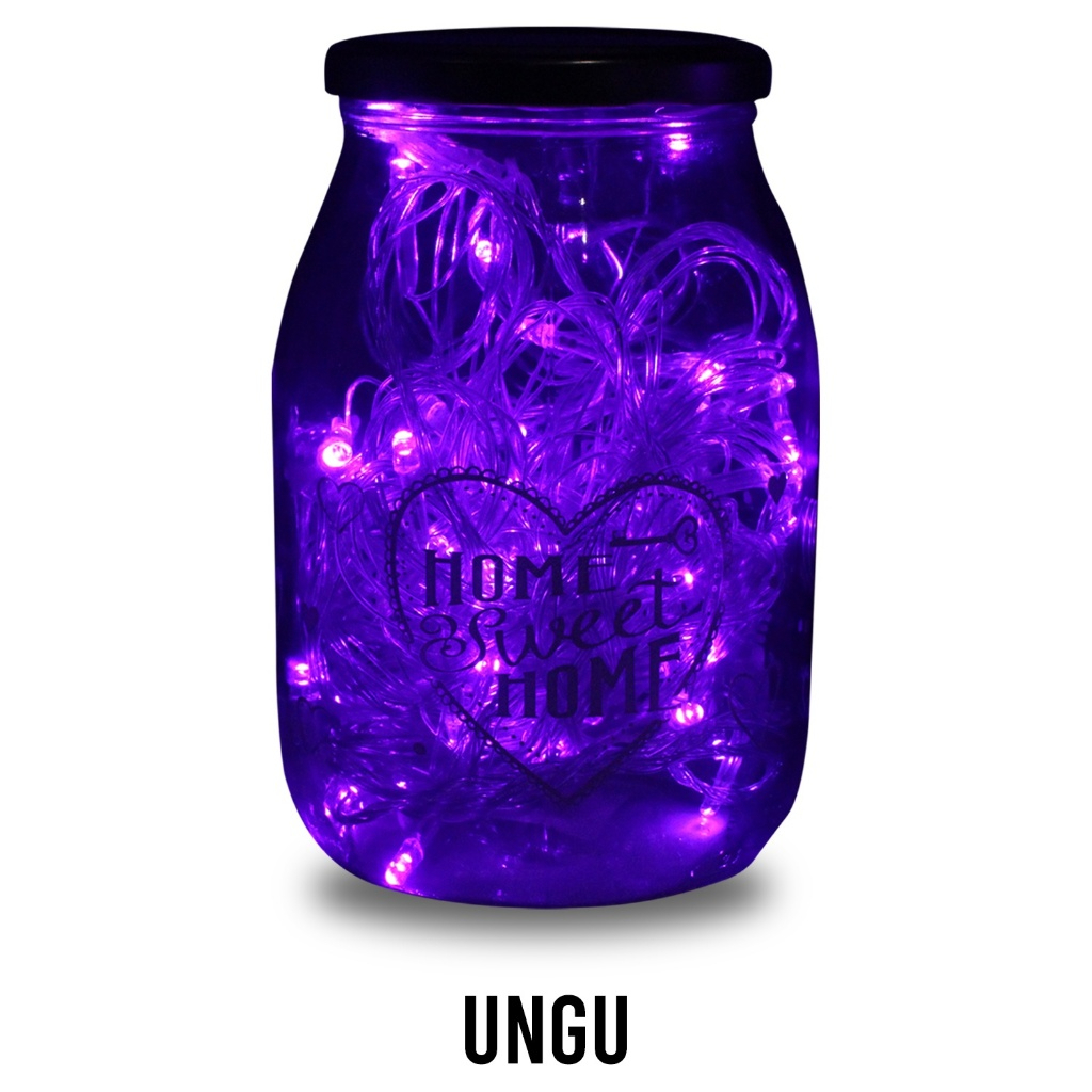 PGM Lampu Tumblr 20 Meter Packing Opp Lampu Hias Tumbler Light LED Dekorasi Kamar Lampu Natal Lampu Hari Raya Lebaran 100 LED