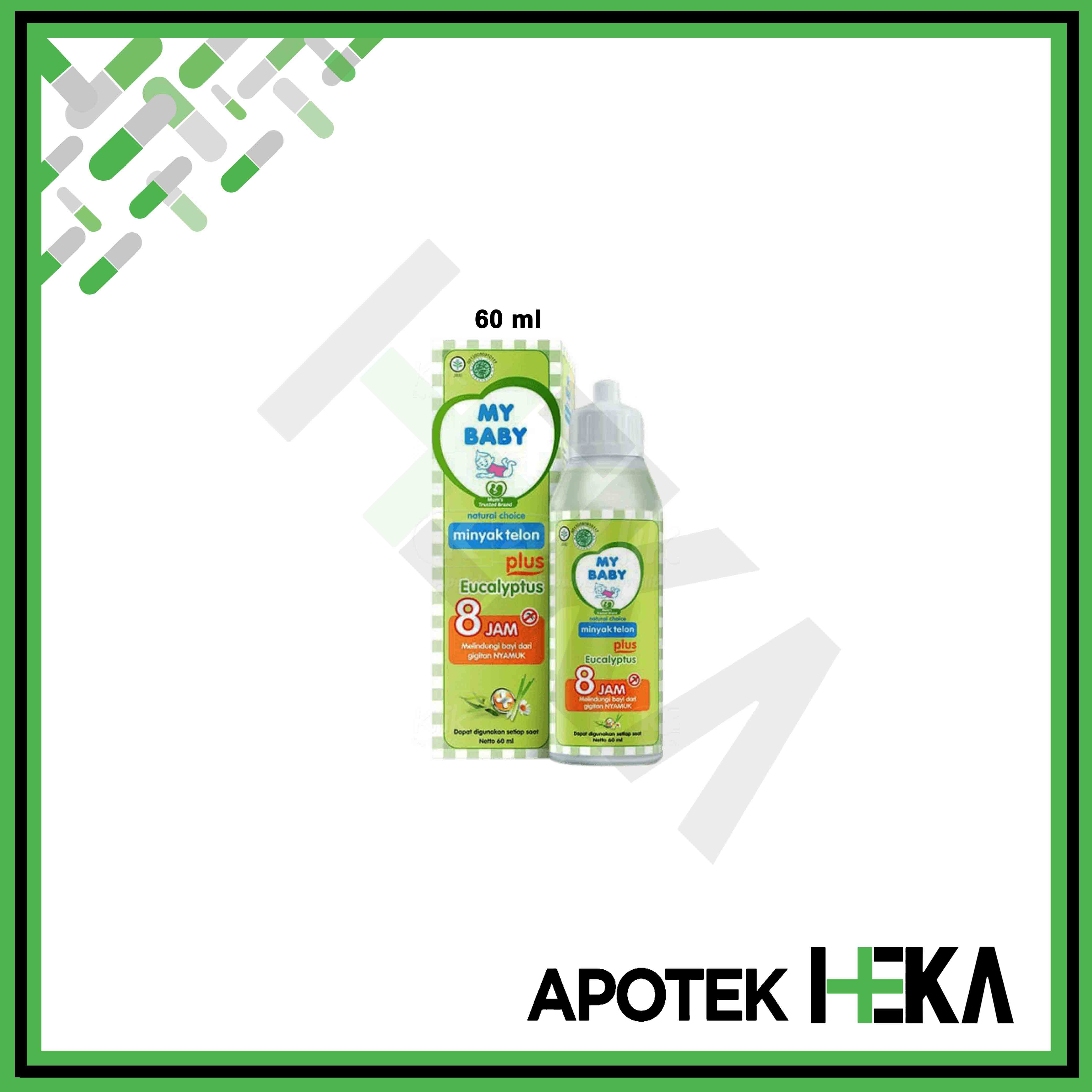 My Baby Minyak Telon Plus Eucalyptus Melindungi dari Gigitan Nyamuk