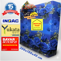 Kasur Inoac Yukata Custom no 1 tebal 40 cm JUMBO Ukuran 200x180x40 Cm Garansi 15 Th Anti Kempes
