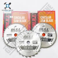 Mata Pisau Kayu Circular Saw BULL 10″ 24T 40T 60T - Mata Gergaji Circle 10 Inch 24T 40T 60T - Circular Saw Blade
