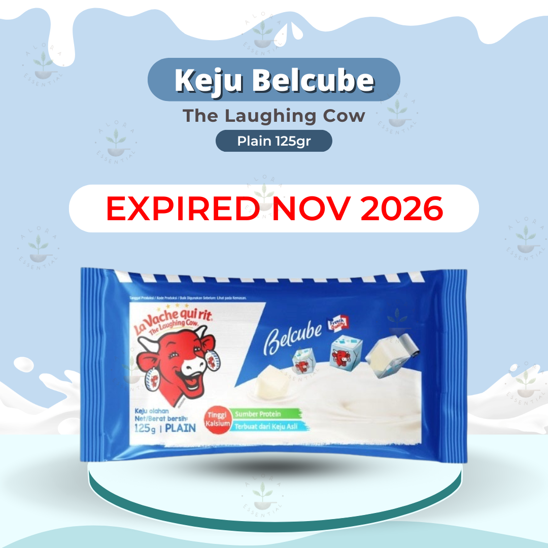 Keju Belcube Cheese Spread 125 gr - Belcube Keju Bayi MPASI 24 kotak