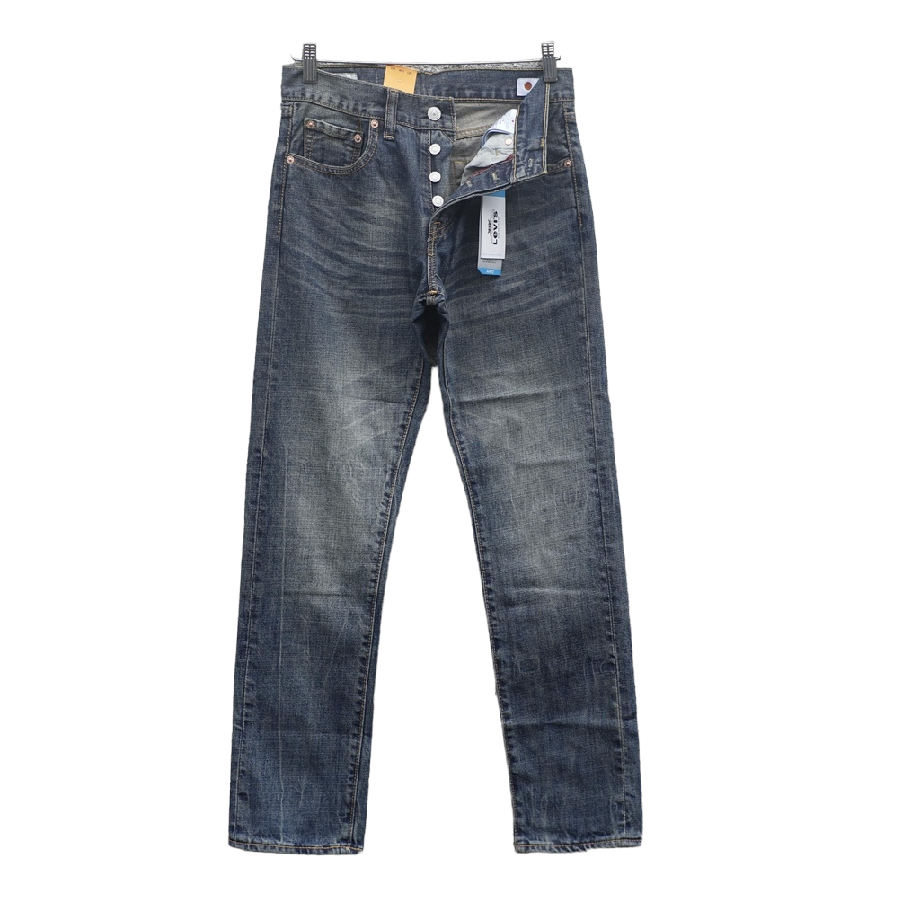Jeans 501 Made in Japan - Jeans Pria - Pecah Beling - Lake Blue