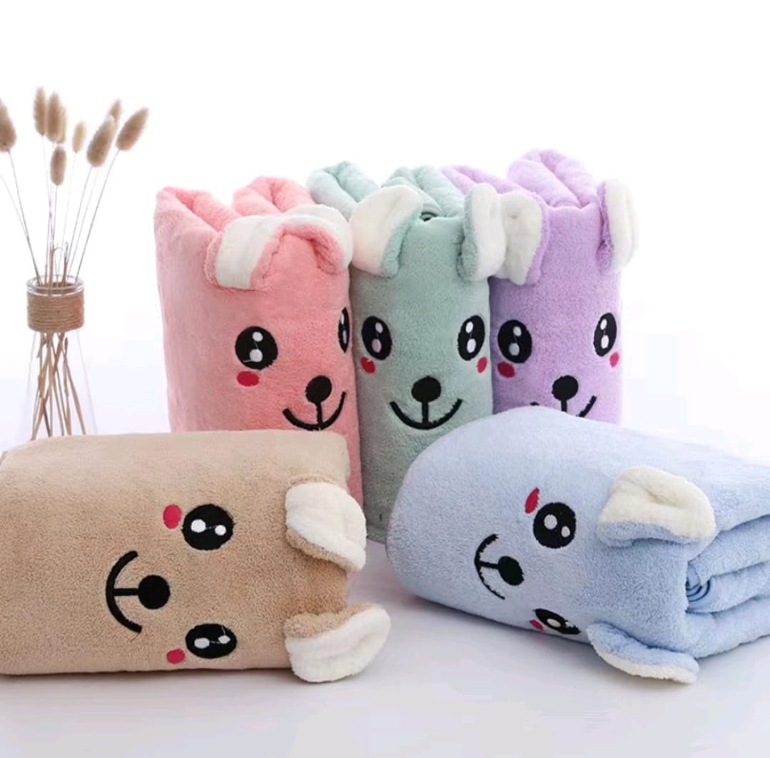 Handuk Bayi 50x100 Lembut Nyerap Air Handuk Anak Tebal Lembut Menyerap Air