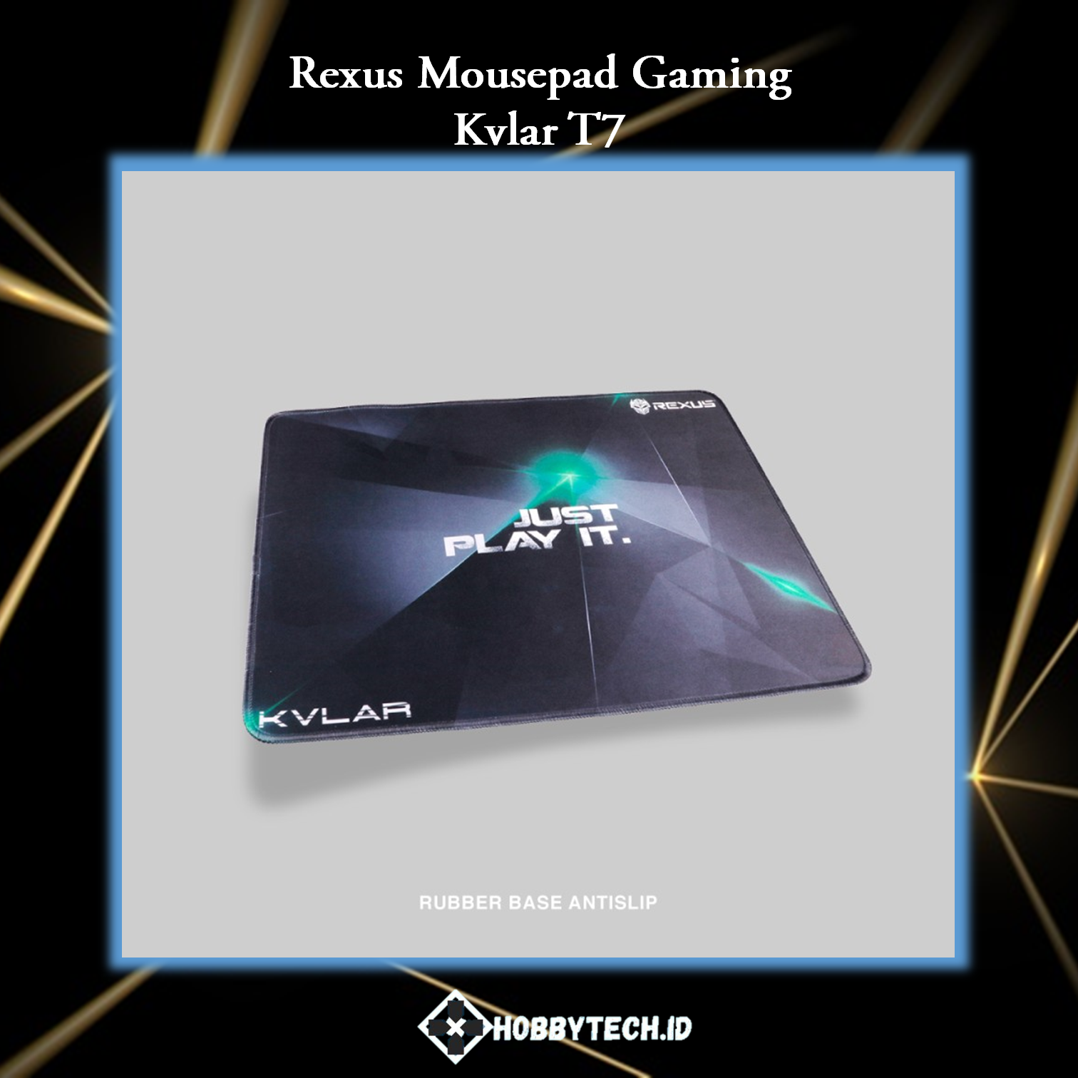 Rexus Mousepad Gaming Kvlar T7 Speed Edition L