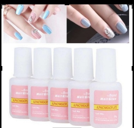 10 GRAM LEM CAIR / NAIL GLUE / LEM KUKU PALSU / FAKE NAIL NAILS / LEM CAIR KUKU PALSU ISI 10 GRAM...