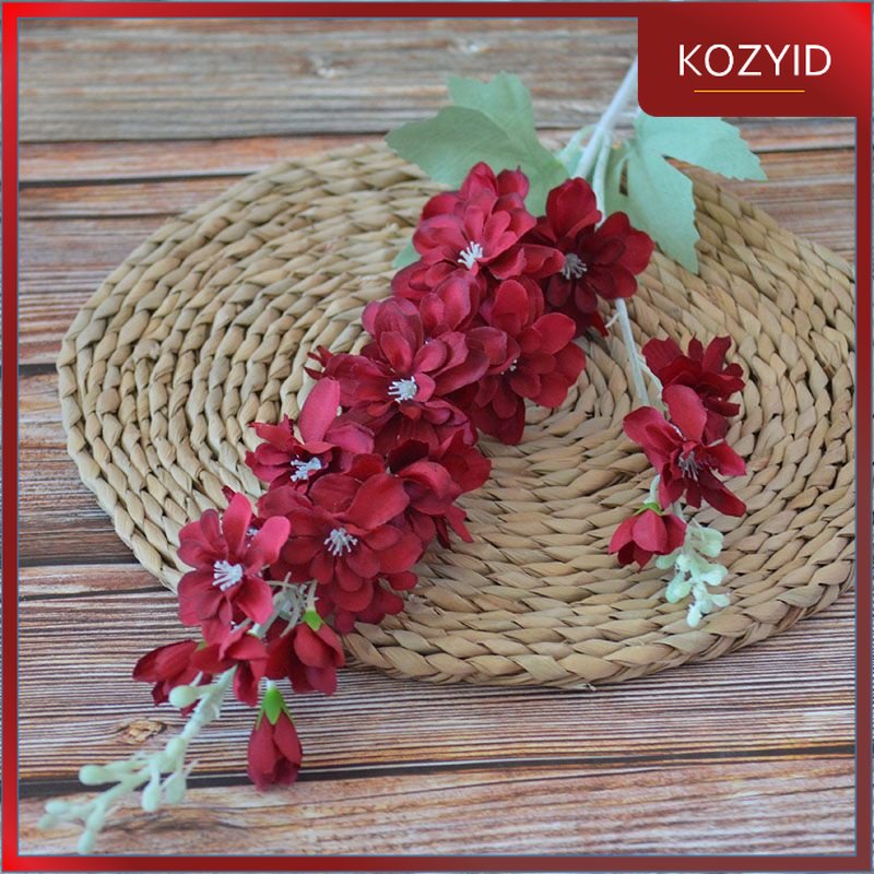 KOZY.ID - SNAPDRAGON 88cm Bunga / Delphinium Hyacinth Artificial Sedap Malam