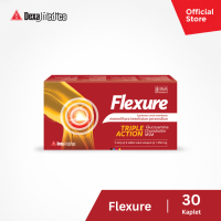 Flexure Triple Action isi 30  Tablet [5 Strip x 6 tablet] - Suplemen