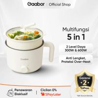 Gaabor Panci Listrik Serbaguna Electric Cooker Anti Lengket Kapasitas 1.5L Kukusan Steamer / GR-N15A