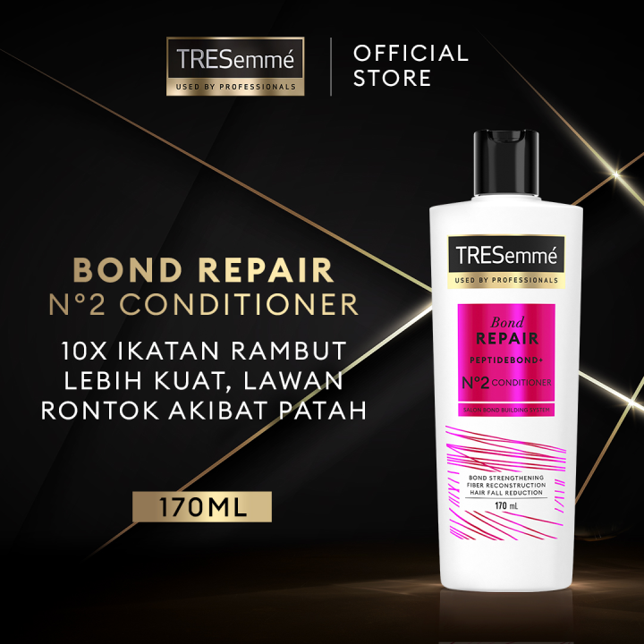 TRESEMME HAIR RITUAL CONDITIONER KERATIN SMOOTH | HAIRFALL PERAWATAN RAMBUT RUSAK 170ML ~ ORIGINAL 100%
