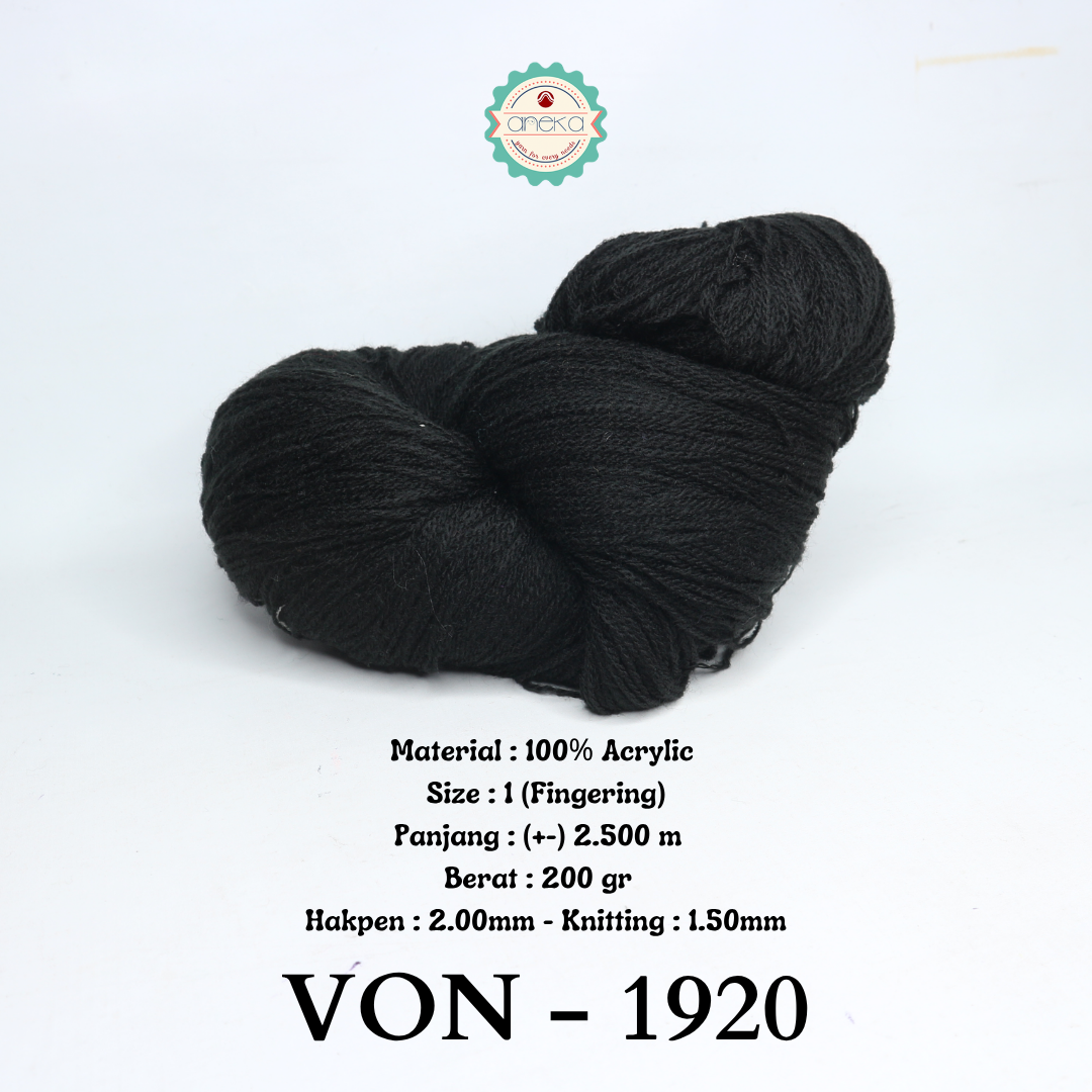 KATALOG - Benang Rajut Wool / Wol / Siet Yarn 200 gram VONEL (BENTUK HANK TIDAK DIGULUNG) PART 1