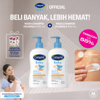 Cetaphil Baby Wash & Shampoo with Organic Calendula 400ml Twin Pack