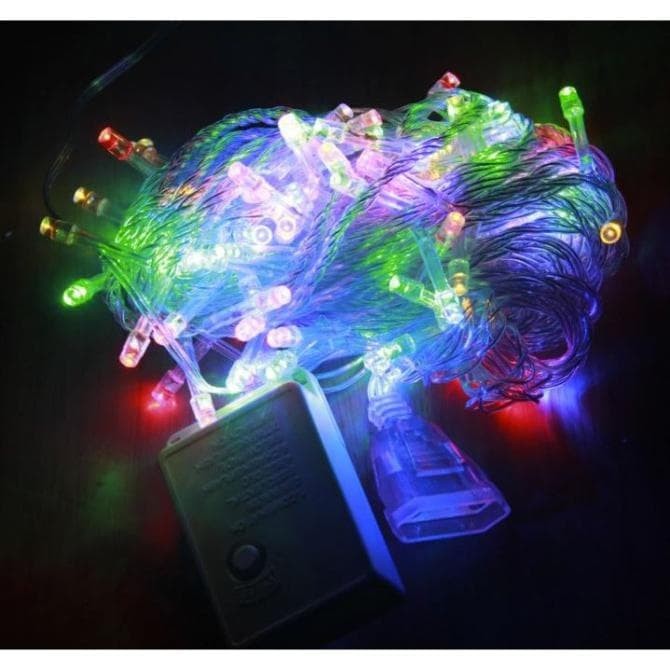 RGB Lampu Tumblr Hias LED Meter Thubler Rainbow + Free Colokan Sambungan Kabel