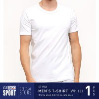 GT Man Kaos Dalam Pria O-Neck GTS01NEW(W) Warna Putih Isi 1 Pcs - GTMan Baju Tshirt Kaos Dalam Kutang Singlet Cowok Laki Briefs Men Innerwear White Asli Original