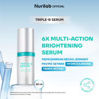 Nurilab - Triple-B Serum CorrecToneTM Technology 20ml Serum untuk Bekas Jerawat PIH PIE