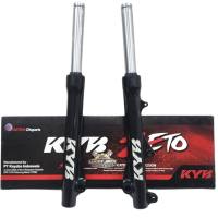 Shockbreaker Depan As Plus Bottom Front Fork Assy Shok Shock Depan Beat Karbu Spacy Scoopy Beat Fi Vario 125 Vario 150 Beat Fi esp 2015-2017 Scoopy Fi Hitam Kayaba KYB Original KYOS-FF5011HZ