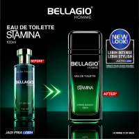 Bellagio Homme Eau De Toilette (EDT) Stamina (Green) 100ml