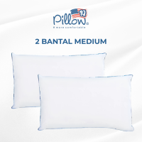 109 Pillow - 1 SET Bantal Guling Tidur Hotel Medium Uk 45X65
