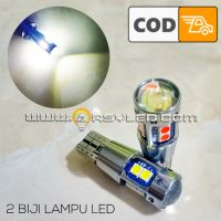 ARSYLED Lampu LED senja mobil T10 METALIK SILVER - Sigra Calya Avanza Xenia