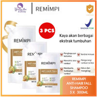3 PCS REMIMPI Shampoo Anti Hair Fall - Anti Rambut Rontok Penumbuh Rambut