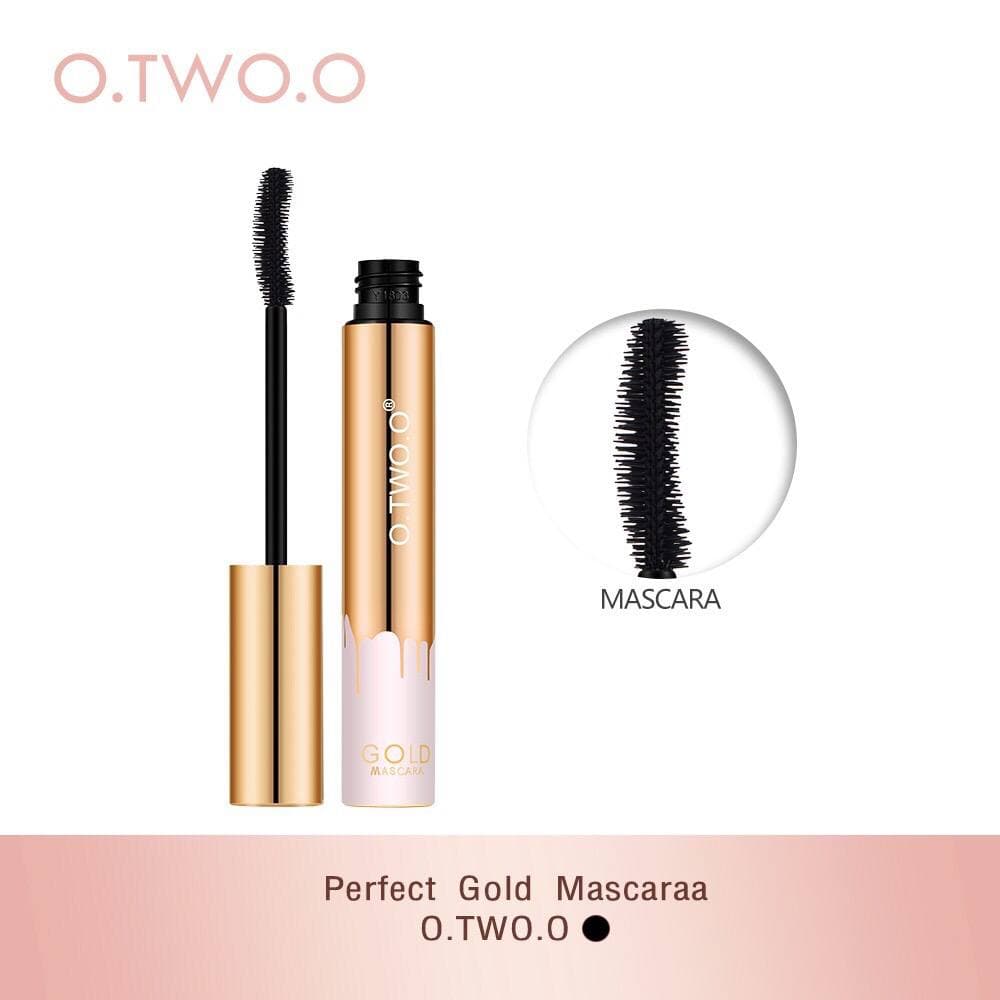 O TWO O Gold Mascara Waterproof Long Lasting Curling Eyelash Cosmetics