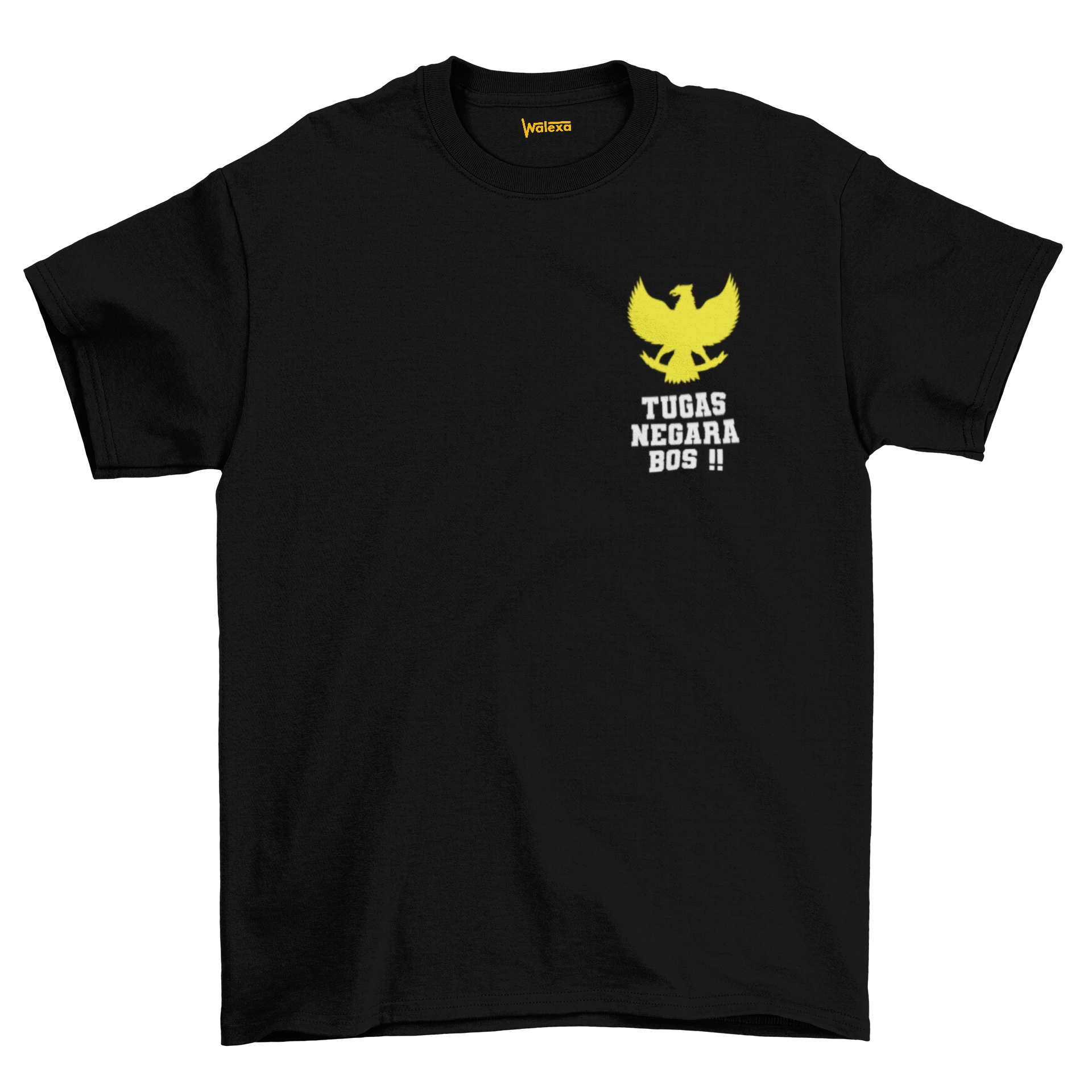 Kaos Distro TUGAS NEGARA BOS !! T-Shirt - Hitam Kuning kaos distro tugas negara bos !! t-shirt – hitam kuning