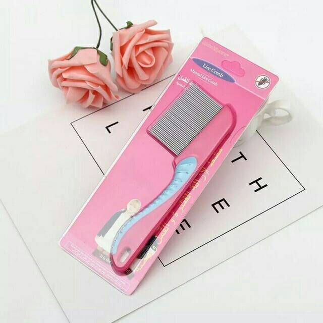 SISIR KUTU / SERIT / KERAP / RAPAT - MODEL BESI / STAINLESS GAGANG PANJANG KEMASAN MIKA