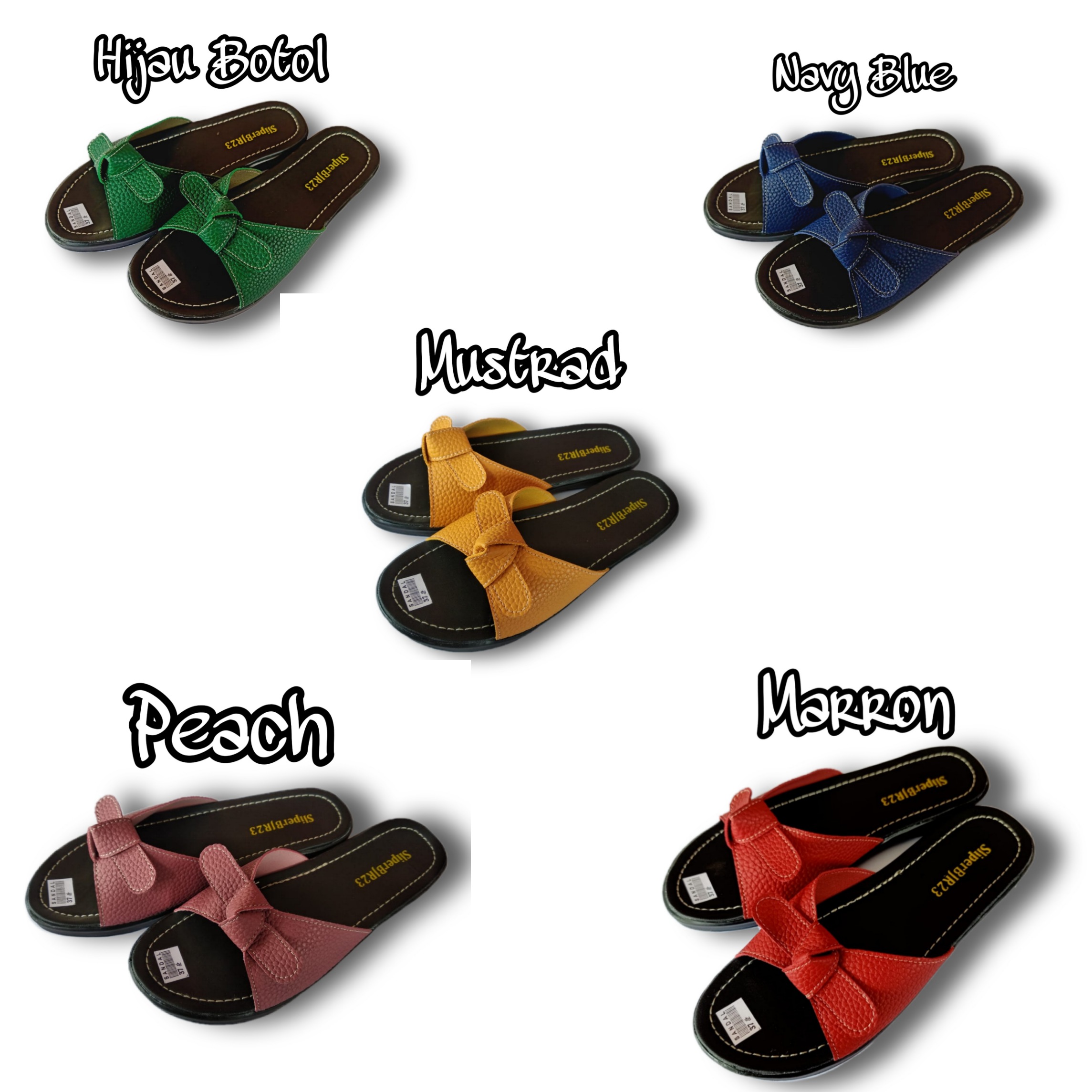 Sandal Slop Papirut Pita / Sandal Papirut Slop / Sandal Slop Wanita Murah / Sandal Wanita Murah / Sandal Papitut Model Pita sandal papirut wanita / sandal wanita