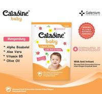 Caladine Sabun Cair Perawatan Kulit bayi Anti Iritasi Kemasan Pouch 210 ml Asli BPOM