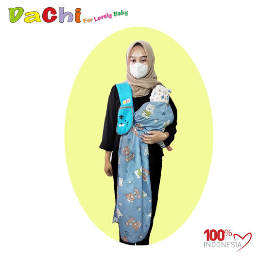 Gendongan Bayi Samping Sling Saku Dachi G055