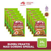 Sajiku® Praktis Nasi Goreng Spesial 20G (10pcs) - Menghasilkan Nasi Goreng Yang Gurih Dan Berbumbu