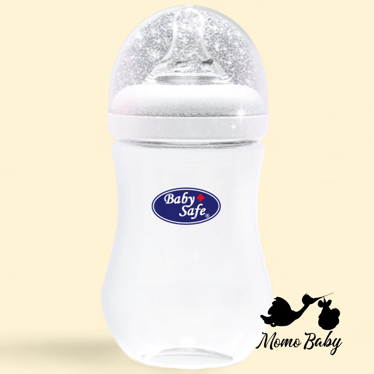 Baby Safe Milk Flow System / Botol Susu Bayi Wide Neck Double Valves