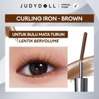 (BARU!) Judydoll Curling Iron Mascara (Maskara Besi Waterproof Smudgeproof Anti Clumpy Hasil Lentik Natural Tahan Lama 12 Jam)