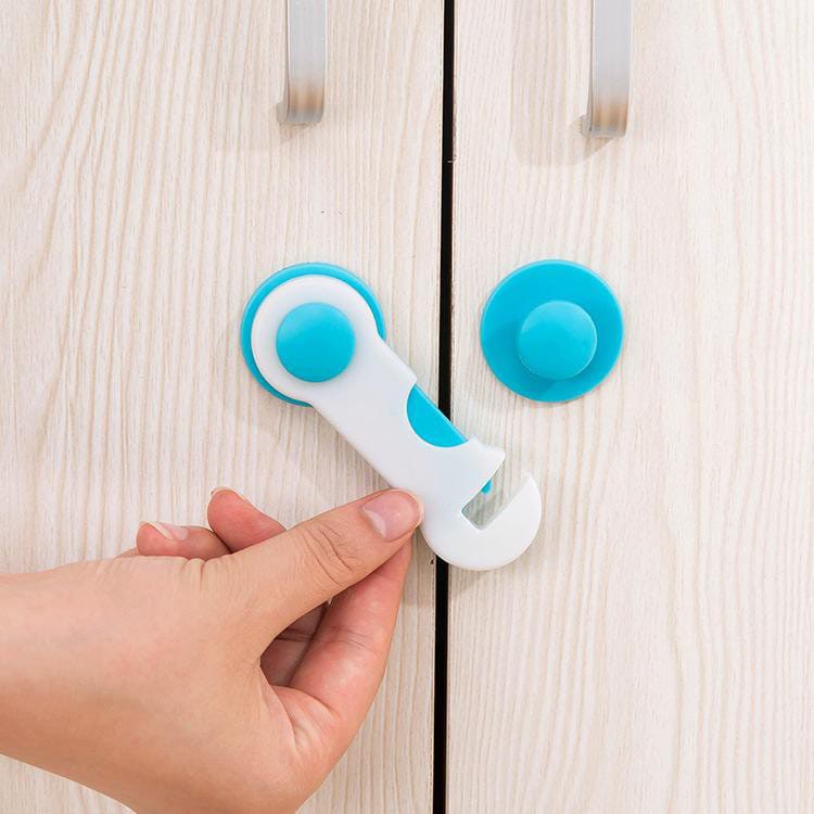 Safety Lock Alat Pengaman Kunci Lemari / Kunci Pengaman Pintu Lemari Pengaman Lemari Murah