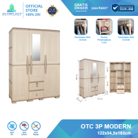 Olymplast Lemari Plastik 3 Pintu OTC Modern