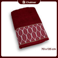 Handuk Mandi Chalmer 70 x 135 cm Motif Lifolla Handuk Mandi Dewasa Ukuran Besar
