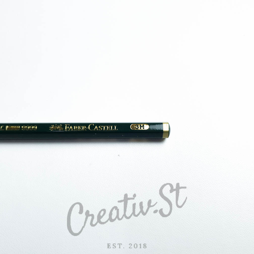 (1 pcs) Pensil Komputer Faber Castell 9000 6H-H F HB B 2B 3B-8B