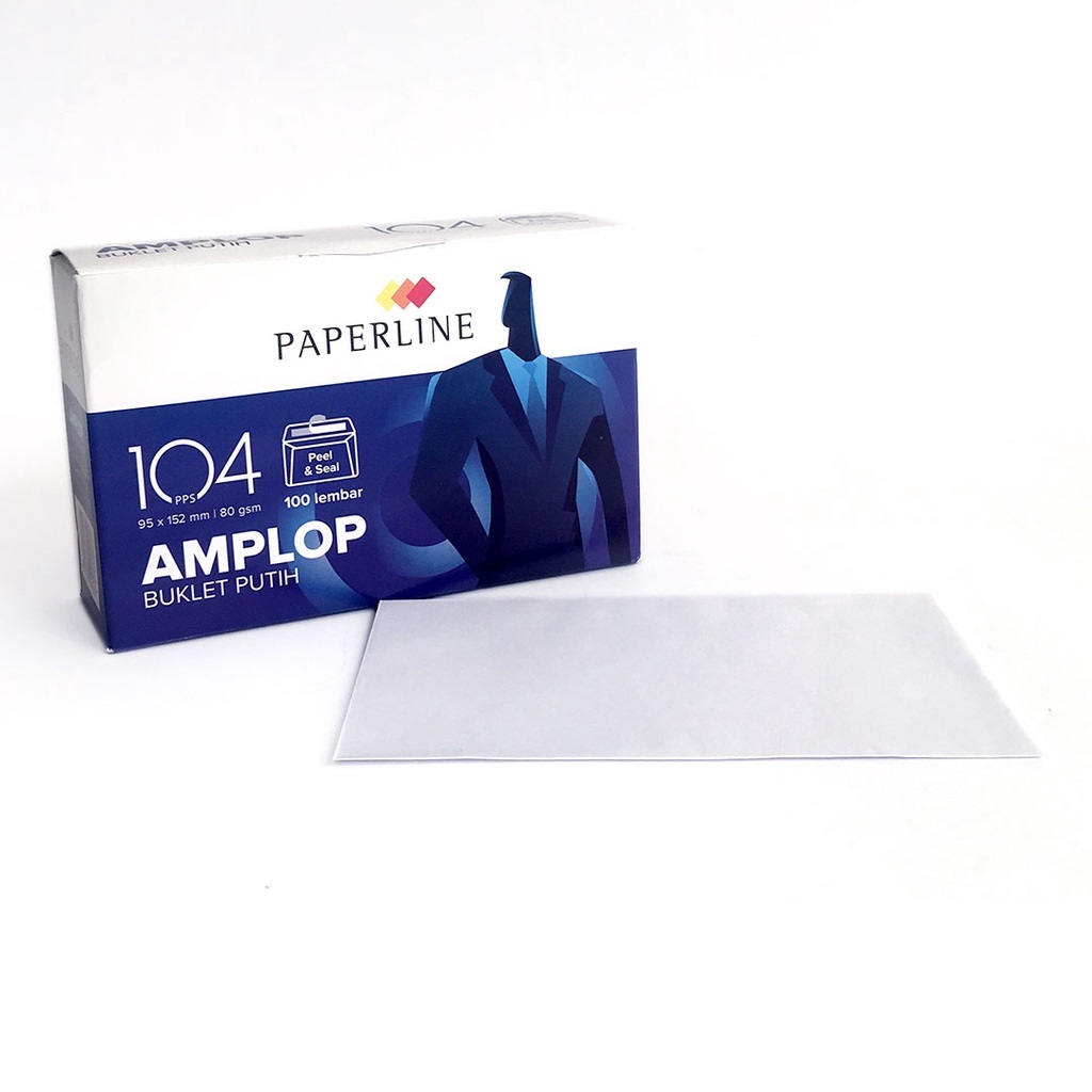 1 Pack / 50 Lembar / Amplop Grandia Putih 104 / Amplop Kondangan / Amplop surat / Sudah Dilengkapi Dengan Seal Lem Perekat di Bagian Belakang / Amplop Gajian / Cod / Millenium Store