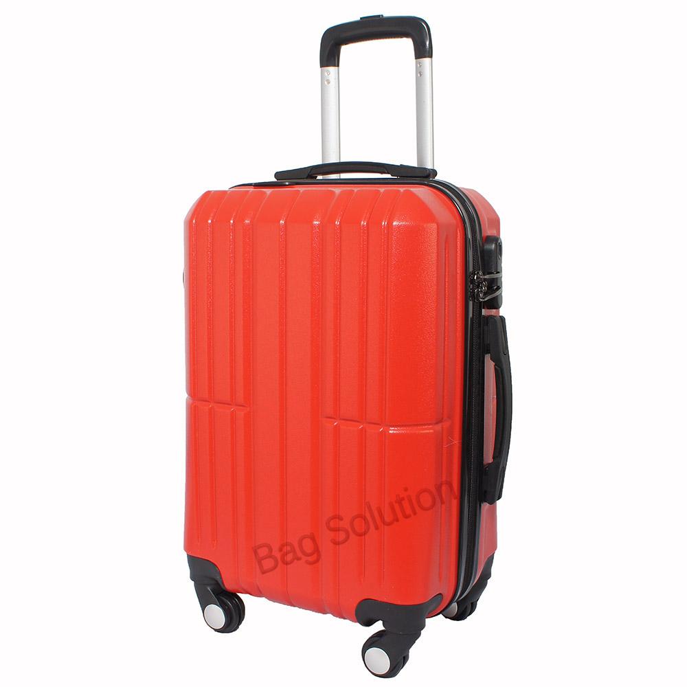 Detail Gambar Real Polo Tas Koper Hardcase Fiber ABS - 4 Roda Putar - GGEA Size 24 Inch Terbaru