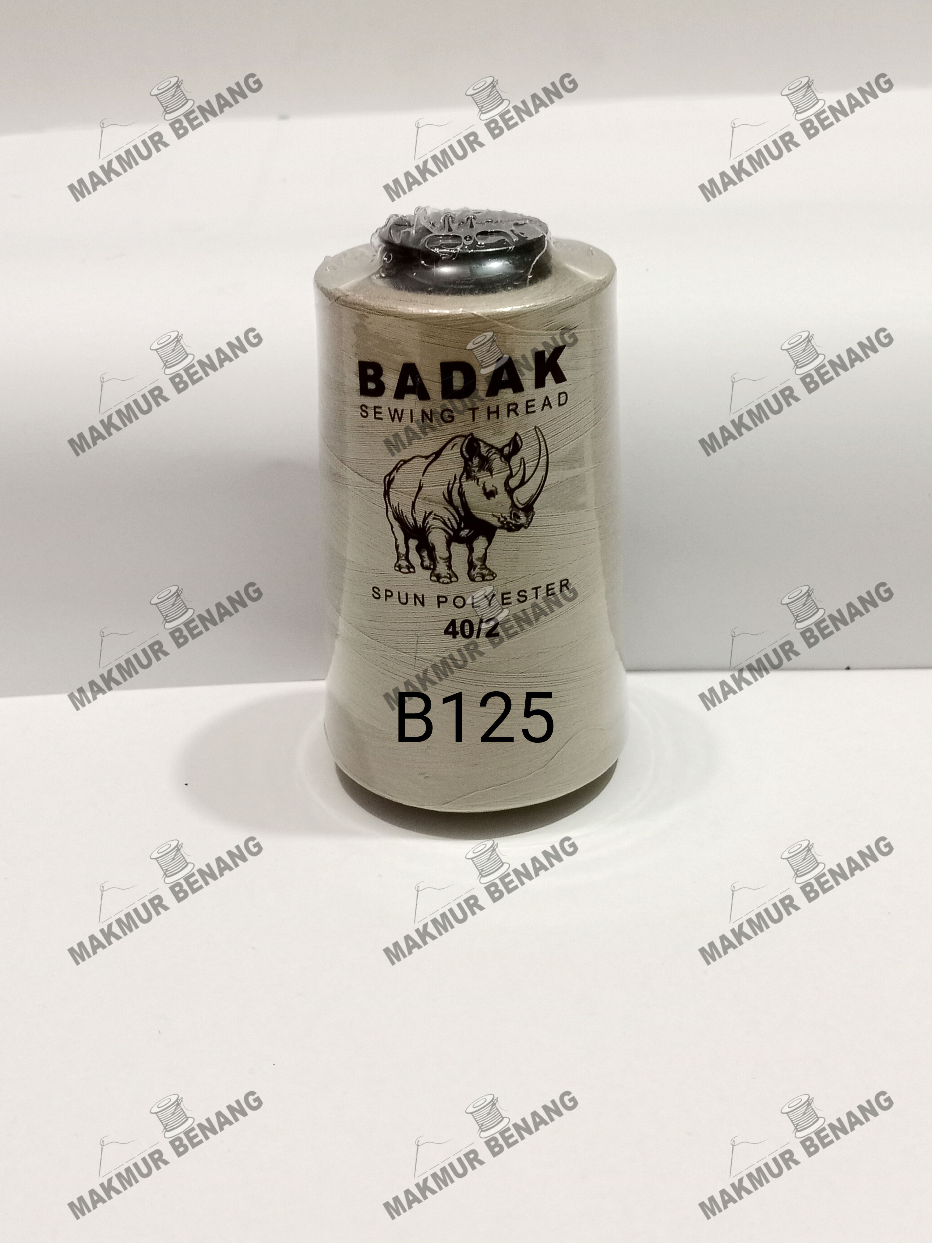 Benang Jahit katun 40/2 ( 1 pcs ) benang jahit 5000 yard/Benang jahit murah/benang jahit BADAK