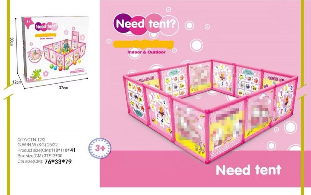 Pagar Bayi Play Fence Karakter Pagar Mainan Anak / Pagar Pengaman Bayi / Baby Fence