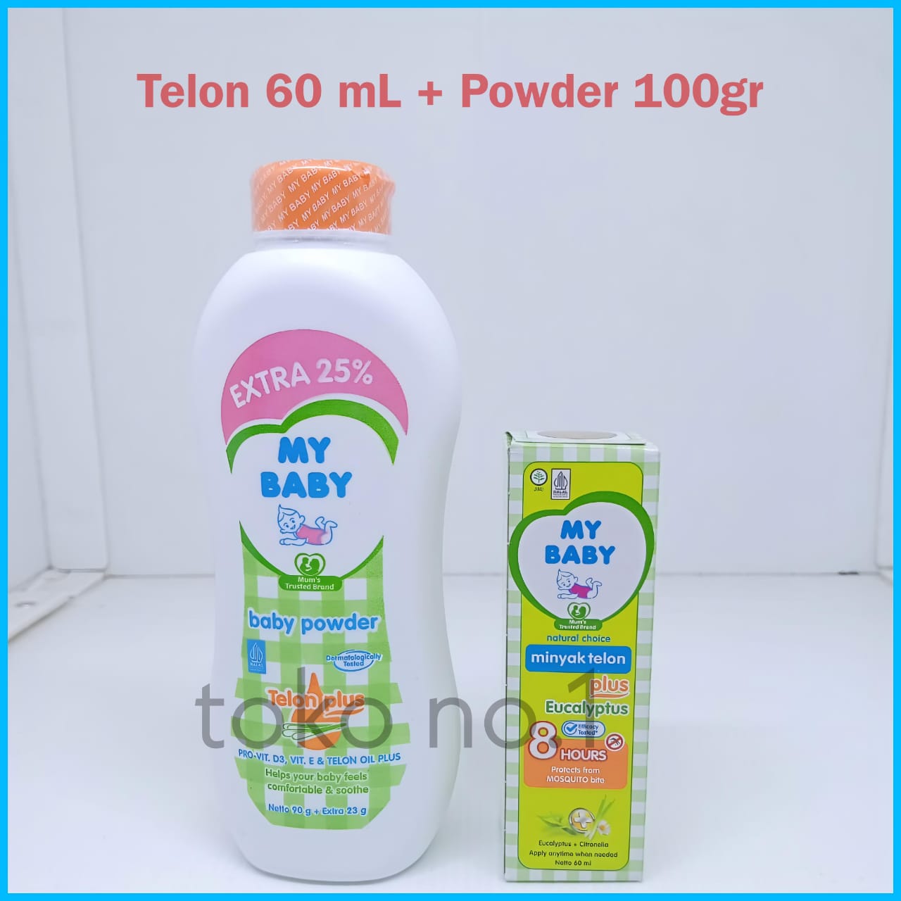 Paket Hemat My Baby Minyak Telon & Powder 100mL
